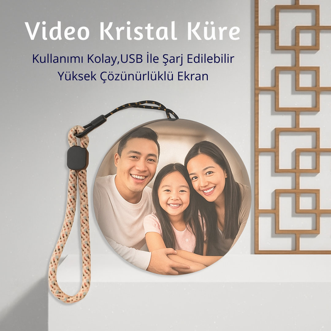 Luvino Kristal Anı Küresi