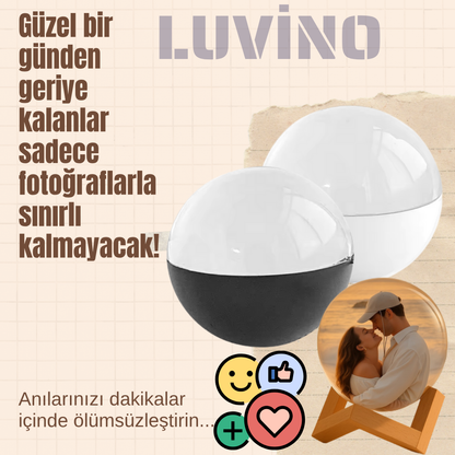 Luvino Kristal Anı Küresi